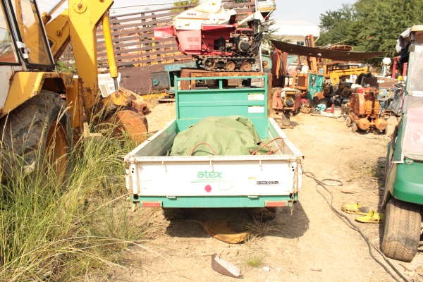 ขายรถบรรทุกอเนกประสงค์ 4 ล้อยาง ATEX: SL420 เครื่อง KAWASAKI 17 แรง บรรทุกได้ 600 kg สภาพเหมือนใหม่ 60,000บาท