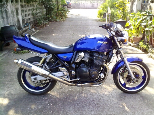 SUZUKI INAZUMA 400 ปี 98 สรรพสามิต รถสวยสภาพดี เก็บงานใหม่หมด