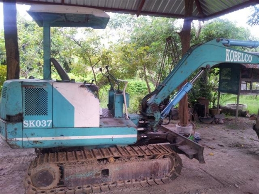 ขายรถแบคโฮ kobelco sk 027