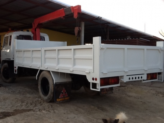 หกล้อติดเครนUNIC 2.9 ตัน HINO FE173 เครื่อง 168 แรงม้า(ราคาพิเศษอีกแล้ว)