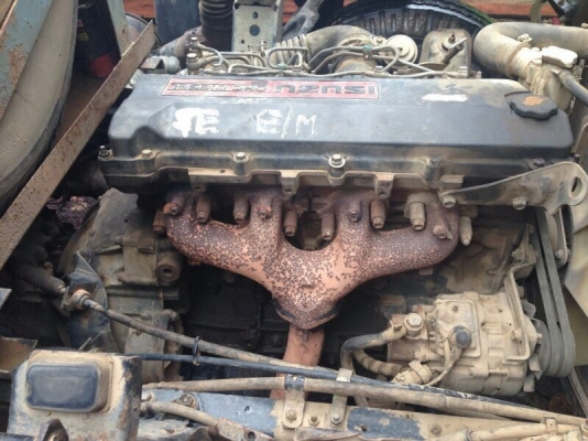 รถอีซูซุ 6 ล้อดั้ม NPR 120 แรงม้า ปี 40  สนใจติดต่อ 081 - 6079515