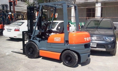 ขายรถยกโฟร์คลิฟท์ TOYOTA6FD-25 ขายรถยกโฟร์คลิฟท์ TOYOTA6FD-25