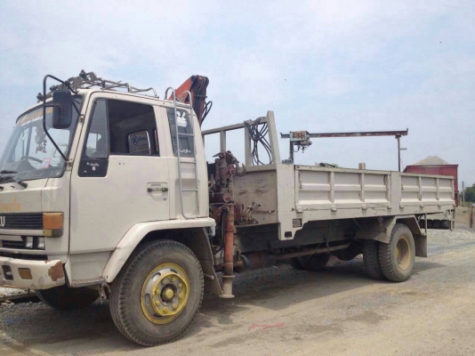 ขายISUZU-FTR  ติดเครน 4.5 ตัน