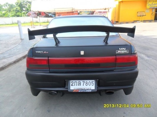 ขายรถโตโยต้าหน้ายิ้มปี92เครื่อง3Sหัวฉีดเกียร์ออโต้เพาเวอร์ภายติดแก๊สLPGในทำใหม่เกจ์วัดเครื่องเสียงจอสไลแม็ก17ยางใหม่ๆชุดแต่งรอบคันของทุกอย่างตามรูปครับภาษี57เอกสารพร้อมครับผม