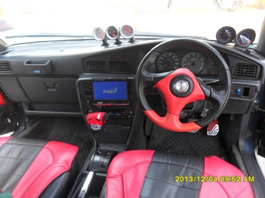 ขายรถโตโยต้าหน้ายิ้มปี92เครื่อง3Sหัวฉีดเกียร์ออโต้เพาเวอร์ภายติดแก๊สLPGในทำใหม่เกจ์วัดเครื่องเสียงจอสไลแม็ก17ยางใหม่ๆชุดแต่งรอบคันของทุกอย่างตามรูปครับภาษี57เอกสารพร้อมครับผม