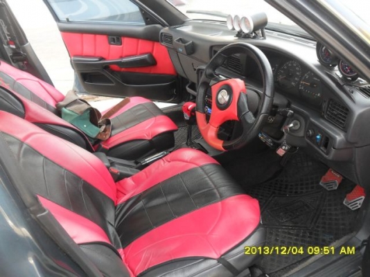 ขายรถโตโยต้าหน้ายิ้มปี92เครื่อง3Sหัวฉีดเกียร์ออโต้เพาเวอร์ภายติดแก๊สLPGในทำใหม่เกจ์วัดเครื่องเสียงจอสไลแม็ก17ยางใหม่ๆชุดแต่งรอบคันของทุกอย่างตามรูปครับภาษี57เอกสารพร้อมครับผม