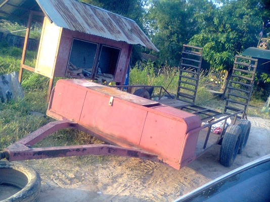 ขายรถเกี่ยวข้าวพร้อมเทเลอร์ZAI COMBINE 2ระบบอุ้ม800กก.และรองกระสอบได้