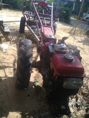 ขายรถไถนาเดินตามคูโบต้า 8.0แรงพร้อมเทเลอร์คาดไถครบชุด