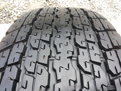 ขายยาง255/65/17 ปี 4011 BRIDGESTONE DUELER H/T840 1 ชุด