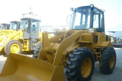 รถตักล้อยาง Cat 910E รถเก่านอก นำเข้าจากญี่ปุ่น ยังไม่เคยผ่านงานในไทย100\% พร้อมใช้งาน เอกสารครบ
