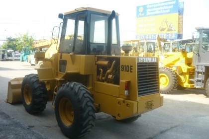 รถตักล้อยาง Cat 910E รถเก่านอก นำเข้าจากญี่ปุ่น ยังไม่เคยผ่านงานในไทย100\% พร้อมใช้งาน เอกสารครบ