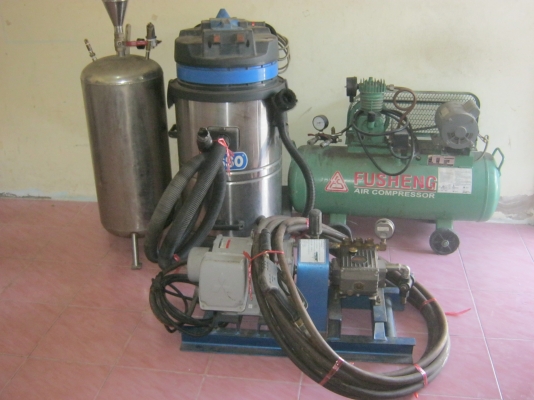 ต้องการขายอุปกรณ์ ล้างอัดฉีด ครบชุด เจ้าของร้านปิดกิจการ ด่วน อุปกรณ์ทุกอย่างใช้งานได้ปกติ มียี่ห้อทุกชิ้น