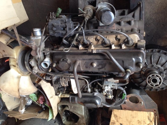 ขายเครื่องยนต์เบนซิน 4Y  เครื่องเก่าญี่ปุ่น พร้อมหัวหมูเกียร์ใส่ TOYOTA 6FG30