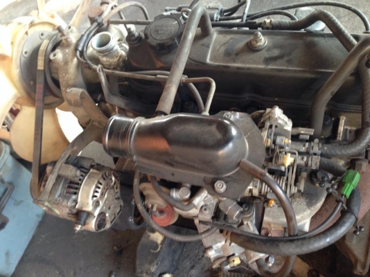 ขายเครื่องยนต์เบนซิน 4Y  เครื่องเก่าญี่ปุ่น พร้อมหัวหมูเกียร์ใส่ TOYOTA 6FG30