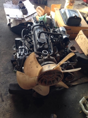 ขายเครื่องยนต์เบนซิน 4Y  เครื่องเก่าญี่ปุ่น พร้อมหัวหมูเกียร์ใส่ TOYOTA 6FG30