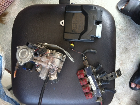 ขาย ถังLPGพร้อมชุด ระบบ หัวฉีด AG สภาพดี