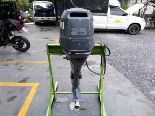 เครื่องเรือ YAMAHA 25 แรง 4STORKE นำเข้าจากญี่ปุ่น