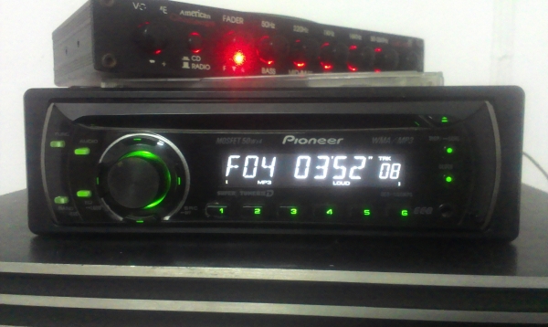 วิทยุ PIONEER cd mp3 aux