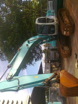 ขายแบคโฮ  kobelco mark 6  yn09  ราคาถูก ๆ สภาพพร้อมทำงาน