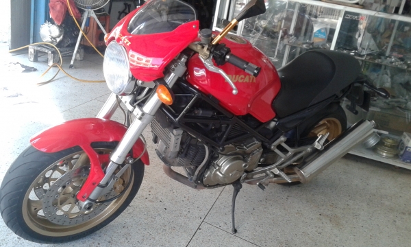 Ducati M900 ปี2003 หัวฉีด