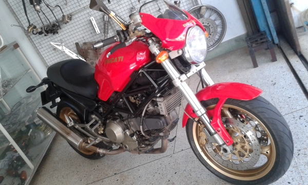 Ducati M900 ปี2003 หัวฉีด