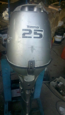 เครื่องเรือ Honda 25แรงม้า 4จังหวะ จากญี่ปุ่น หาง21นิ้ว