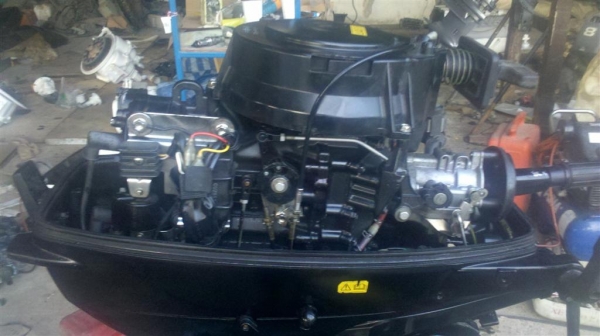 เครื่องเรือ ซูซูกิ 30แรงม้า 2จังหวะ หาง19นิ้ว สภาพป้ายแดง