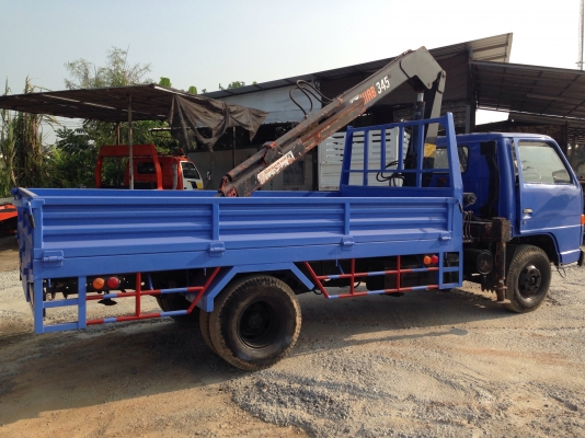 6ล้อติดเฮี๊ยบอีซูซุNKR 6ล้อติดเฮี๊ยบอีซูซุNKR