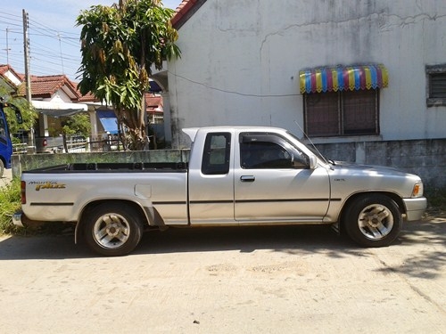 !!!!!! ขายรถบ้านแท้ โตโยต้าไม้ตี้เอ็กแค๊ป ปี 38 เครื่องแน่นๆ ล้อแม็ก ยางดี สีสวย