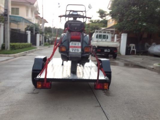 ขาย เทเลอร์ บรรทุกมอไชค์ พื้นมิเนียม ราคาถูก