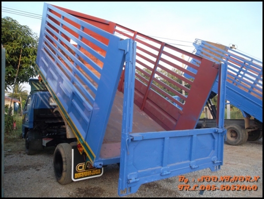 ขายด่วน รถบรรทุก 6 ล้อ ISUZU NPR 120 แรง ดั้มเกษตร รถสภาพเดิมๆ สวย พร้อมใช้งาน