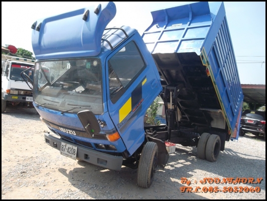 ขายด่วน รถบรรทุก 6 ล้อ ISUZU NPR 120 แรง ดั้มเกษตร รถสภาพเดิมๆ สวย พร้อมใช้งาน