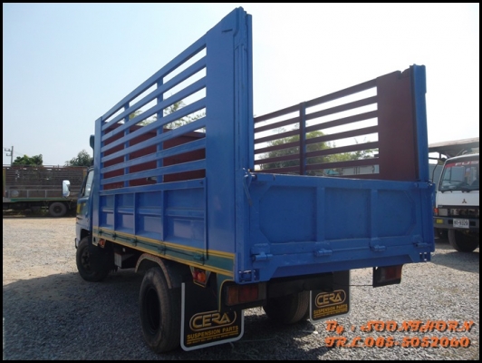 ขายด่วน รถบรรทุก 6 ล้อ ISUZU NPR 120 แรง ดั้มเกษตร รถสภาพเดิมๆ สวย พร้อมใช้งาน