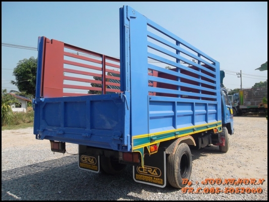 ขายด่วน รถบรรทุก 6 ล้อ ISUZU NPR 120 แรง ดั้มเกษตร รถสภาพเดิมๆ สวย พร้อมใช้งาน