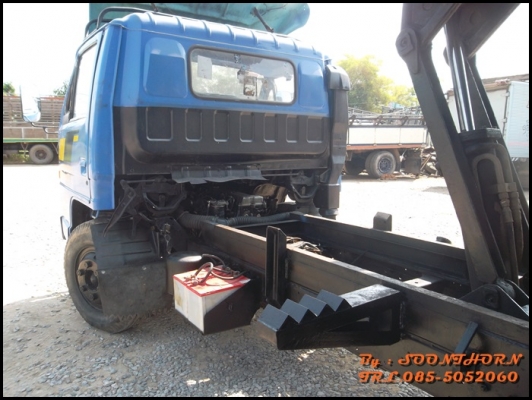 ขายด่วน รถบรรทุก 6 ล้อ ISUZU NPR 120 แรง ดั้มเกษตร รถสภาพเดิมๆ สวย พร้อมใช้งาน