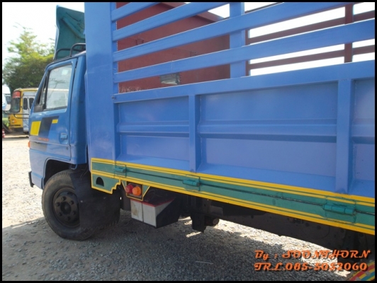 ขายด่วน รถบรรทุก 6 ล้อ ISUZU NPR 120 แรง ดั้มเกษตร รถสภาพเดิมๆ สวย พร้อมใช้งาน