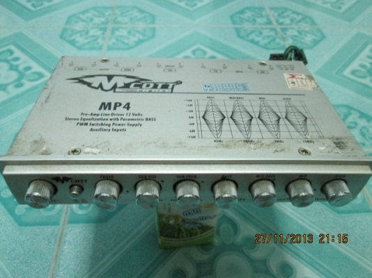 ปรีแอมป์ mcot mp4 เสียงดีมาก ขาย 850 บาท