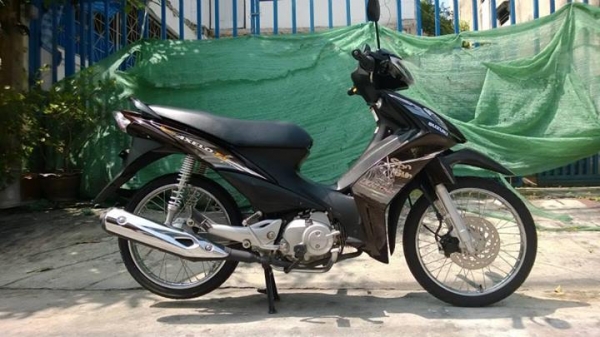 Promotion แรงๆ Shogun AXELO 2012 ยางใหม่ แบตใหม่ สภาพใหม่มาก นํ้าตาล