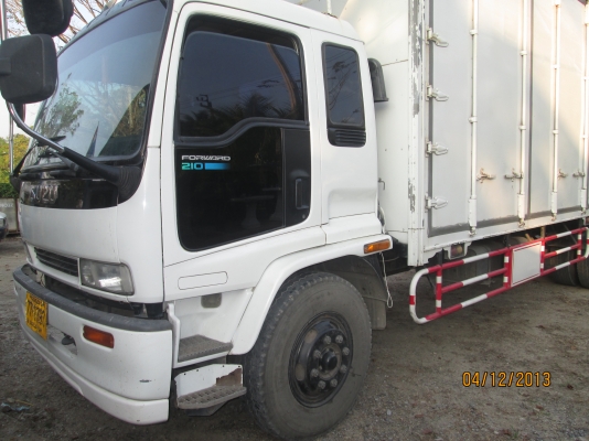 ISUZU-P2เดทก้า-เครื่อง6HH1-7,20เมตร-ตู้10บานไม่มีเสากลาง---มือ1ออกห้าง--