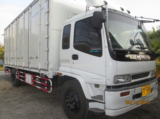 ISUZU-P2เดทก้า-เครื่อง6HH1-7,20เมตร-ตู้10บานไม่มีเสากลาง---มือ1ออกห้าง--