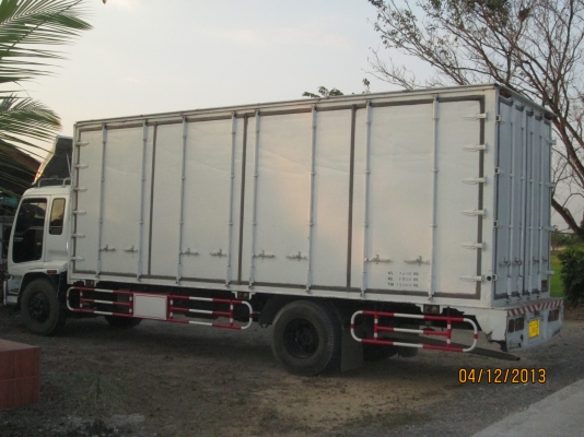 ISUZU-P2เดทก้า-เครื่อง6HH1-7,20เมตร-ตู้10บานไม่มีเสากลาง---มือ1ออกห้าง--