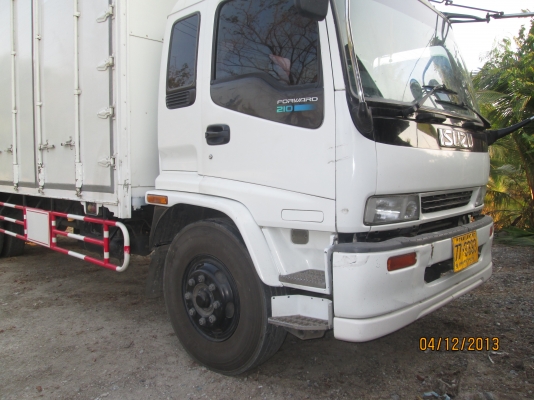 ISUZU-P2เดทก้า-เครื่อง6HH1-7,20เมตร-ตู้10บานไม่มีเสากลาง---มือ1ออกห้าง--