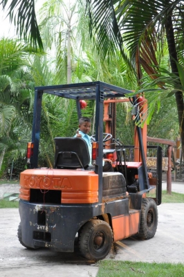 ขายFORKLIFT TOYOTA 5FG 1.5ตันสภาพเดิมๆจากญี่ปุ่น ยังไม่เคยใช้งานในไทย 85,000บาท