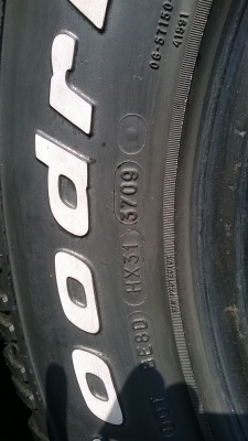 ขายยางBF 265 70 16 ชุดละ9500 ขายยางBF 265 70 16 ชุดละ9500