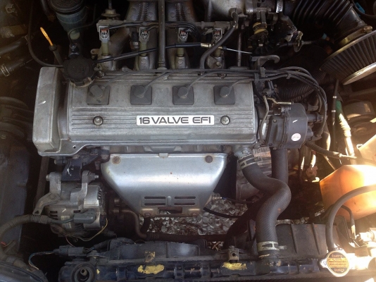 **105,000 บ.ต่อรอง**ขายรถเก๋ง TOYOTA SOLUNA GLi 1.5 AT ปี 40/97 เครื่องเดิม ติดแก๊สLPG(ลงเล่ม) ประหยัด ไม่มีปัญหาความร้อน เกียร์ดี ภายในสวยคอนโซลครบ แอร์ พ.พาวเวอร์ กระจกไฟฟ้า ล้อแม็ก ยางดี5เส้น พร้อมใช้งาน เอกสารครบ !! จัดได้เต็ม ราคาต่อรองได้เด้อ พี่น้อ