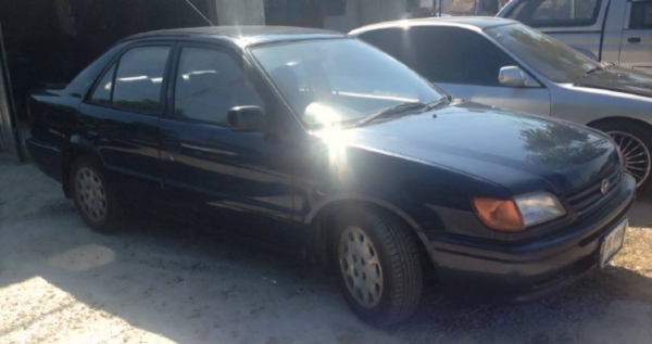 **105,000 บ.ต่อรอง**ขายรถเก๋ง TOYOTA SOLUNA GLi 1.5 AT ปี 40/97 เครื่องเดิม ติดแก๊สLPG(ลงเล่ม) ประหยัด ไม่มีปัญหาความร้อน เกียร์ดี ภายในสวยคอนโซลครบ แอร์ พ.พาวเวอร์ กระจกไฟฟ้า ล้อแม็ก ยางดี5เส้น พร้อมใช้งาน เอกสารครบ !! จัดได้เต็ม ราคาต่อรองได้เด้อ พี่น้อ