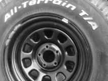 ล้อลาย rock clawler 16x8-15,5-114.3ยางBF all 265/75/16,ปี08 ล้อลาย rock clawler 16x8-15,5-114.3ยางBF all 265/75/16,ปี08