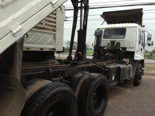 ISUZU DECA ปี 50 สิบล้อ 2 เพลาแม่+ลูก พ่วง (แยกขายได้)