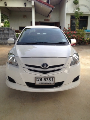 ขาย TOYOTA VIOS J(ABS) ปี 09 สีขาว