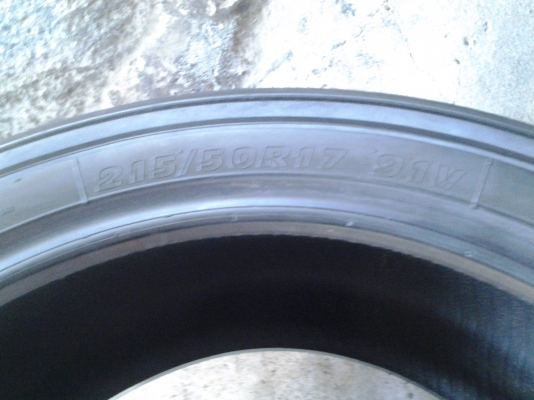 เศษยาง kumho 215/50/17